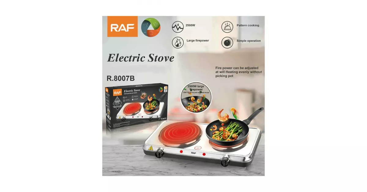 Dumyah Raf Electric Double Stove R B W W Amman Jordan