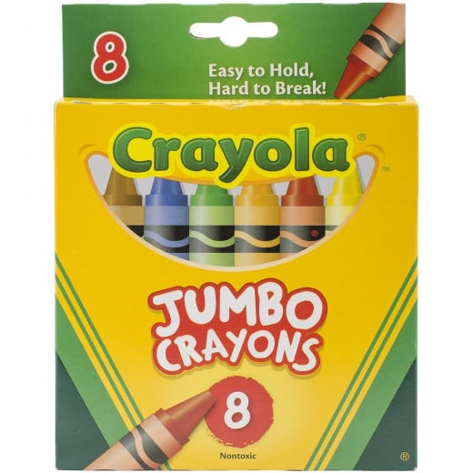 Crayola 8 Jumbo Crayons 1*6