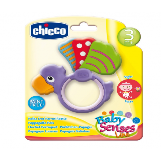 Chicco Baby Senses Parrot Rattle