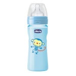 Chicco - Well-Being Bottle 250ml- Silicone (Monkey)