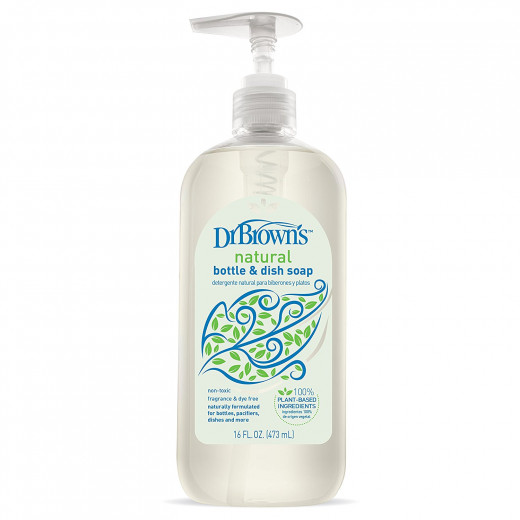 Dr. Brown's Natural Bottle and Dish Soap- 473ml