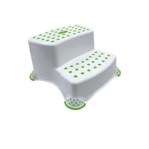 Bébé Confort Double Step Stool - White/Green