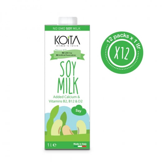 Koita Soy Milk 1 LT x12