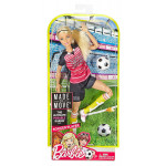 Barbie Made to Move Soccer Player Doll, Blonde