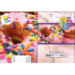 ABC Sleeved notebook Arabic 40 pages / Donuts