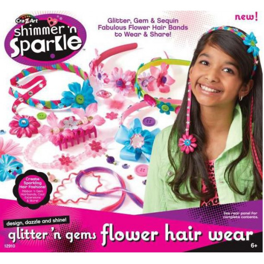 Cra-Z-Art Shimmer N Sparkle Flower Hair