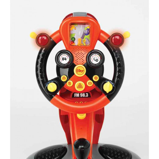 Racing simulator for toddlers
