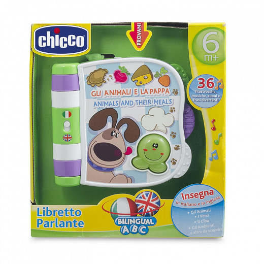 Chicco Animals and Their Friends Talking Book (Italian/English)