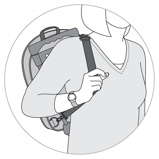 حقيبة مدرسية بعجلات بطبعة بومة للجنسين من سكيب هوب، متعددة الالوان