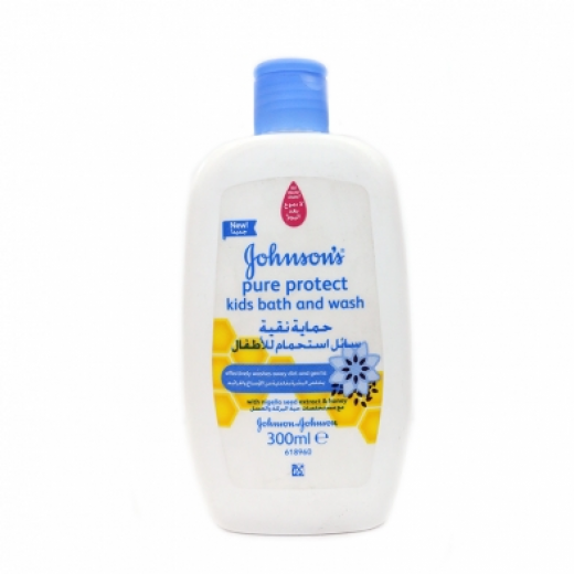 Johnsons Baby Pure Protect Kids Bath & Wash 300ml