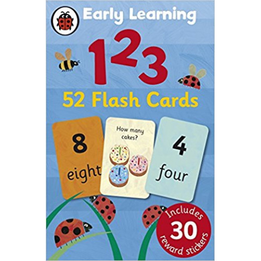 Early Learning 123 52 Flash Cards