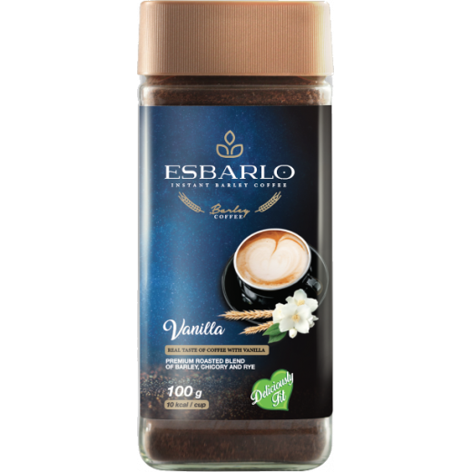 Esbarlo Instant Barley Coffee - Vanilla (100gm)