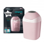 Tommee Tippee Sangenic Nappy Disposal Tub, Whisper Pink