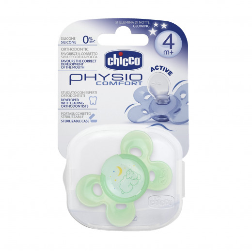 Chicco Physio Comfort Silicone Bright 1 pc, 4m +