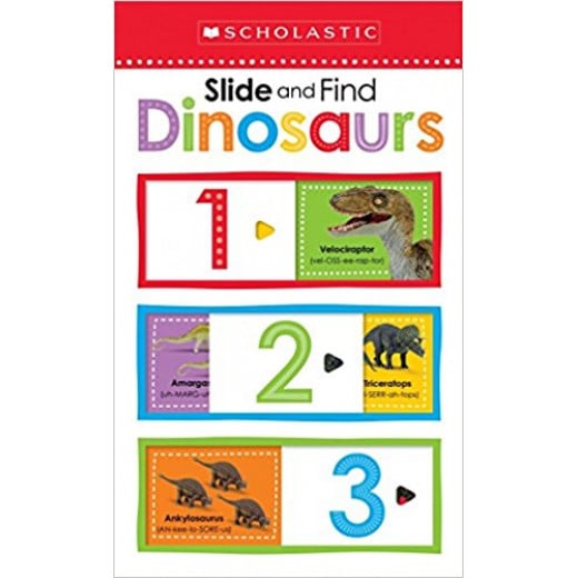 Scholastic Early Learners Slide and Find Dinosaurs