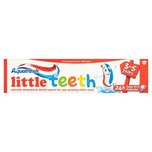 Aquafresh Little Teeth Toothpaste (3-5 Years), 50 ml