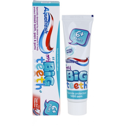 Aquafresh Big Teeth 6+ Years Kids Toothpaste, 50 ml