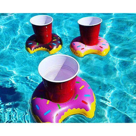 BigMouth Mini Donut Cup Holders, Pack of 3 Pieces