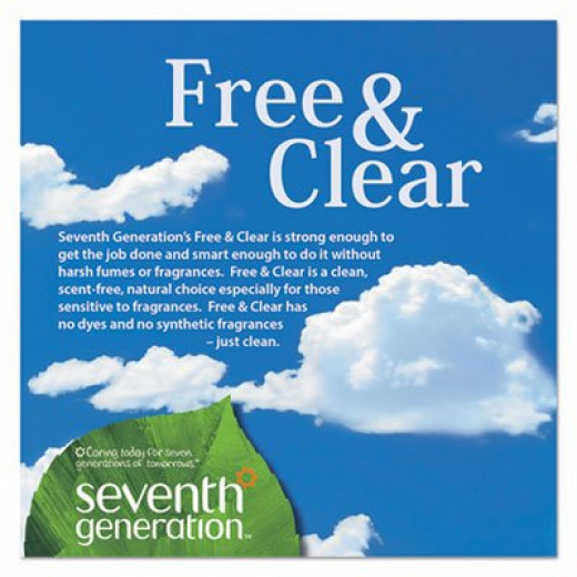 Seventh Generation Natural Powder Laundry Detergent, Free & Clear 3.17Kg