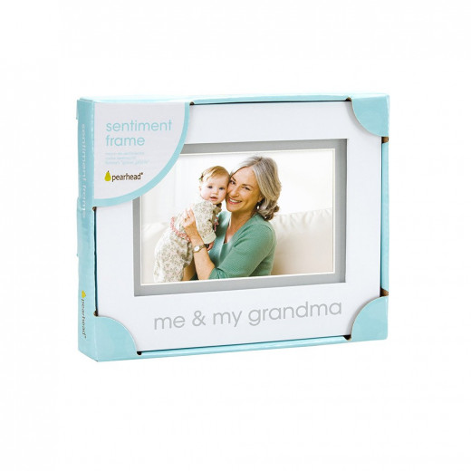 PearHead Me & My Grandma Sentiment Frame