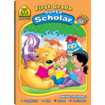 School Zone - First Grade Super Scholar Workbook Ages 5 to 7