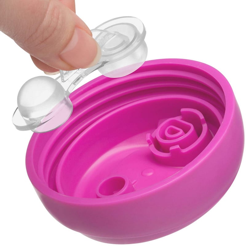 Tommee Tippee Insulated Toddler 12+ Month Easy Grab & Clean Sippy Cup Pink  NEW