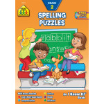 School Zone - Spelling Puzzles Workbook Grade 2