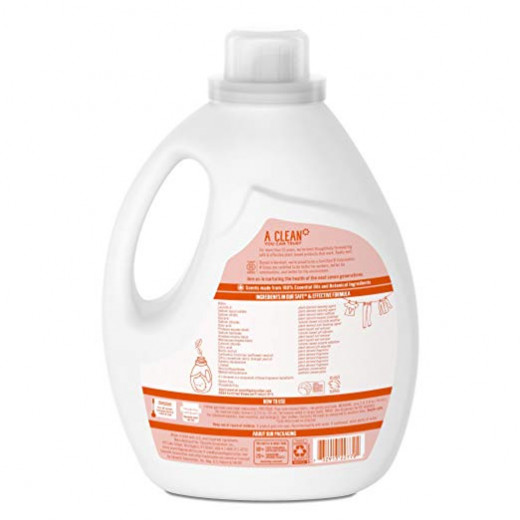 Seventh Generation Liquid Laundry Detergent, Fresh Citrus Scent 2.95L