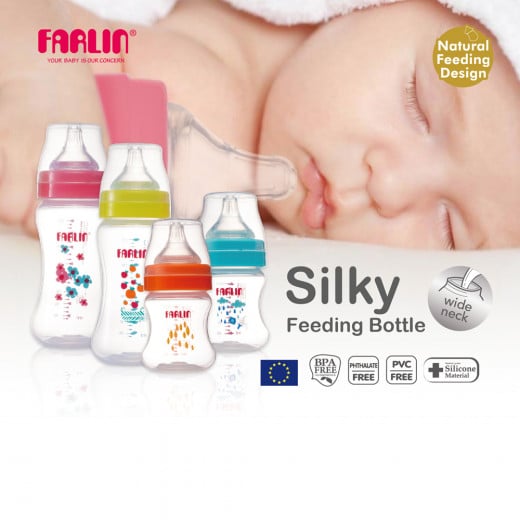 Farlin Feeding Bottle, 270ml, Baby Pink