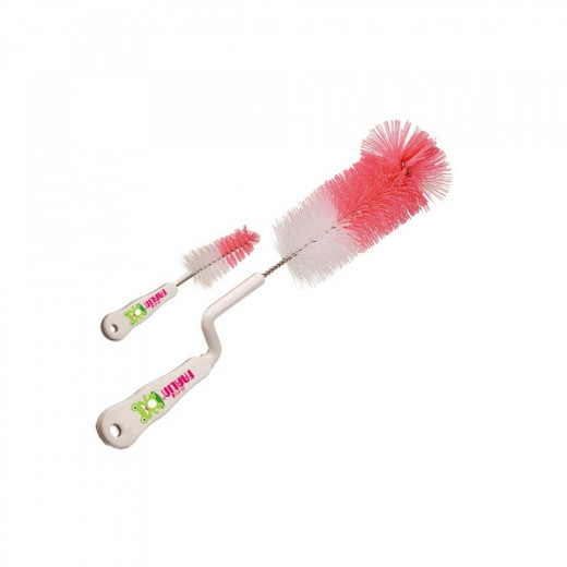 Farlin Bottle and Nipple Brush, Different Colors - Yellow