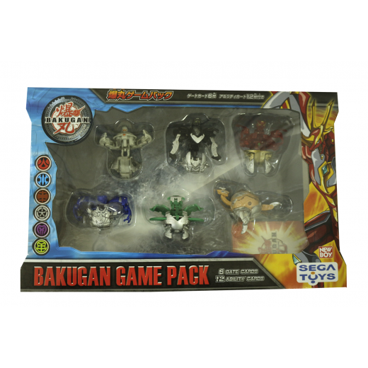 Bakugan Game Pack - 6 Gate Cards - 12 Ability Cards