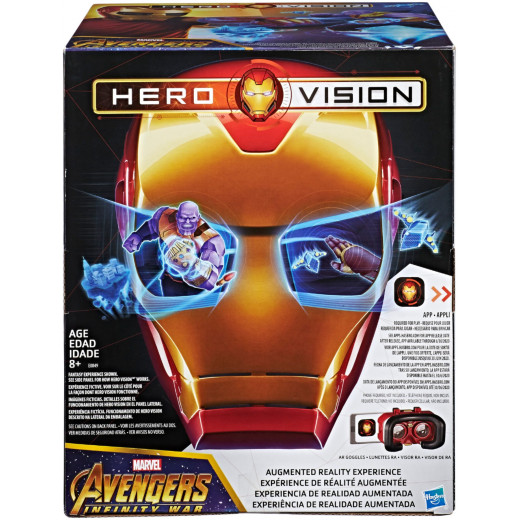 Avengers Infinity War Hero Vision Iron Man AR Mask