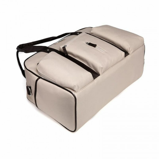 Colorland Duffel Shoulder Diaper Bag, Dark Beige Color