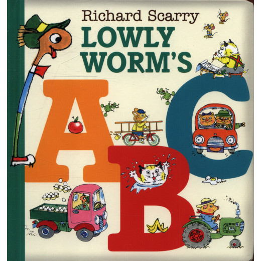 هاربر كولينز: كتاب Lowly Worm's ABC ، لوحة كتاب