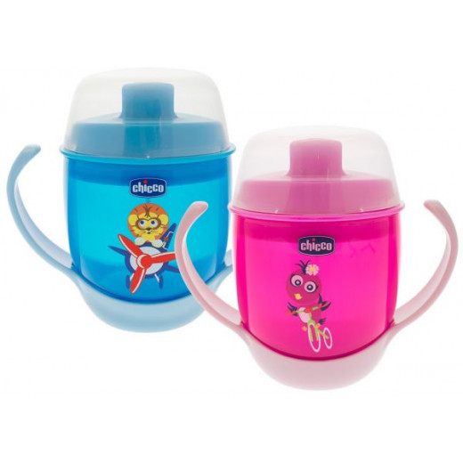 Chicco Meal Cup (12M+), Pink or Blue - Blue