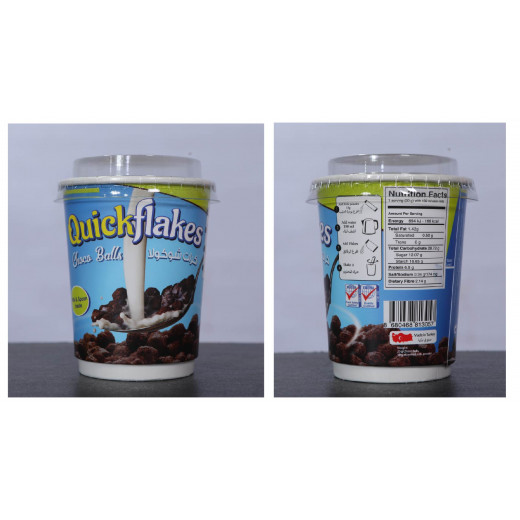Quickflakes Choco Balls X6 Cups