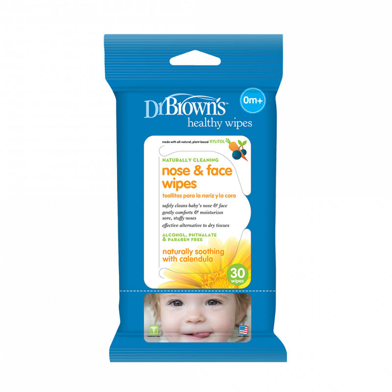 Dr. Brown's Nose & Face Wipes 30Pack Dr. Brown's JordanAmman