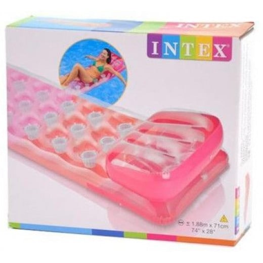 Intex 18-Pocket Fashion Mats,  Pink Color