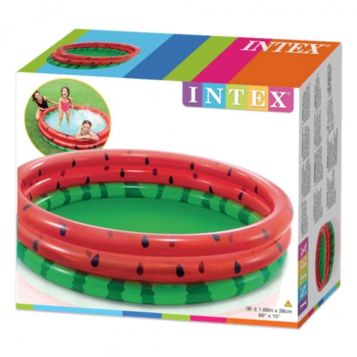 Intex Watermelon Pool / 3 Rings