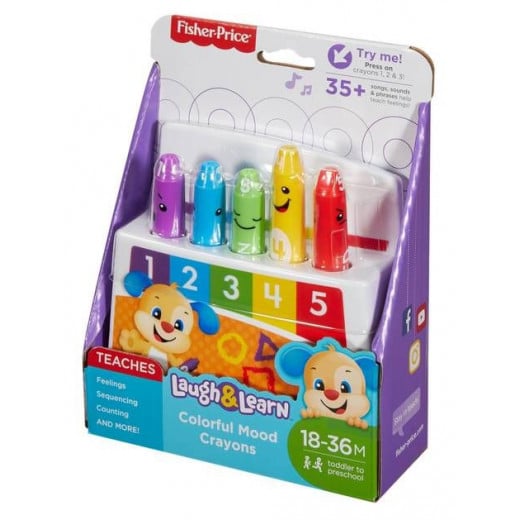 Fisher-Price Laugh & Learn Colorful Mood Crayons