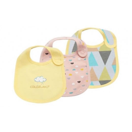 Colorland - (13) Baby Bibs 3 Pieces In One Pack