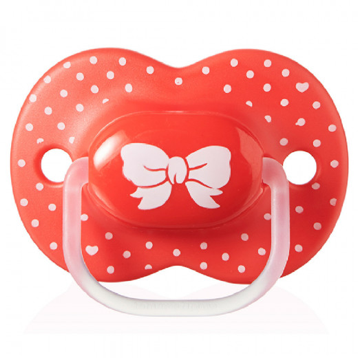 Tommee Tippee Little London Pacifier, 6-18 months, Red