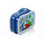 Yubo Deluxe Lunchbox-Color: Blue Dinosaur