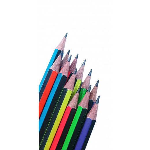 Amigo High Quality Pencils, 12 Pieces