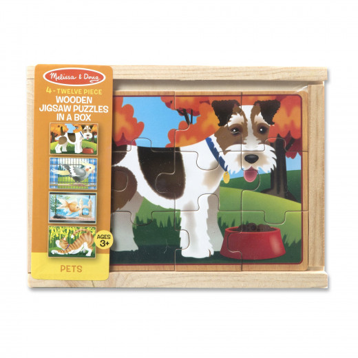 Melissa and Doug Pets Jigsaw Puzzles in a Box