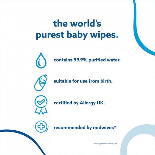 WaterWipes Sensitive Baby Wipes, 28 Count