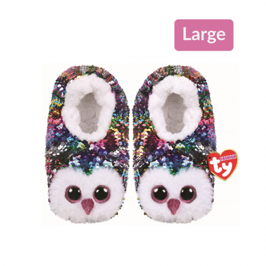 Ty Owen - Sequin Slippers Large (4-6 years)