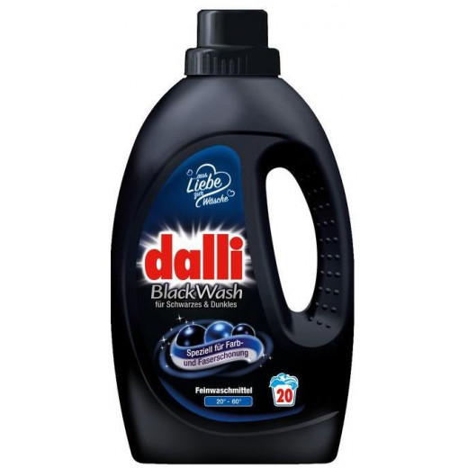 Dalli Black Wash Universal Liquid Detergent For Black And Dark Fabrics For any Textile 1.1 L