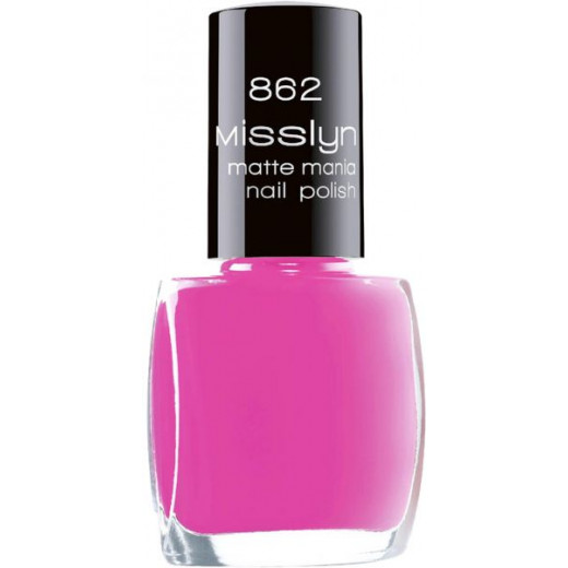 Misslyn Nail Polish, Number 862, My Matte Pink