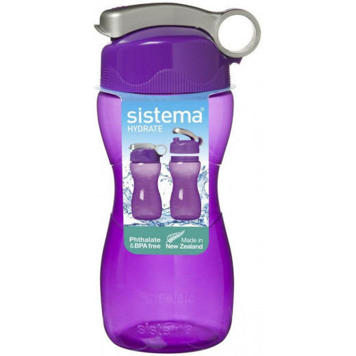 Sistema Hourglass Bottle Display Shippers 475ml , Purple